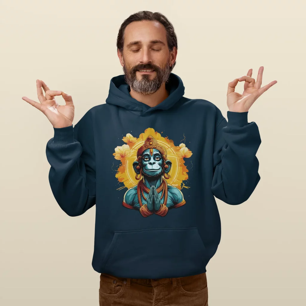 Hanuman wird oft mit einer Vielzahl von Siddhi oder magischen Kräften in Verbindung gebracht.